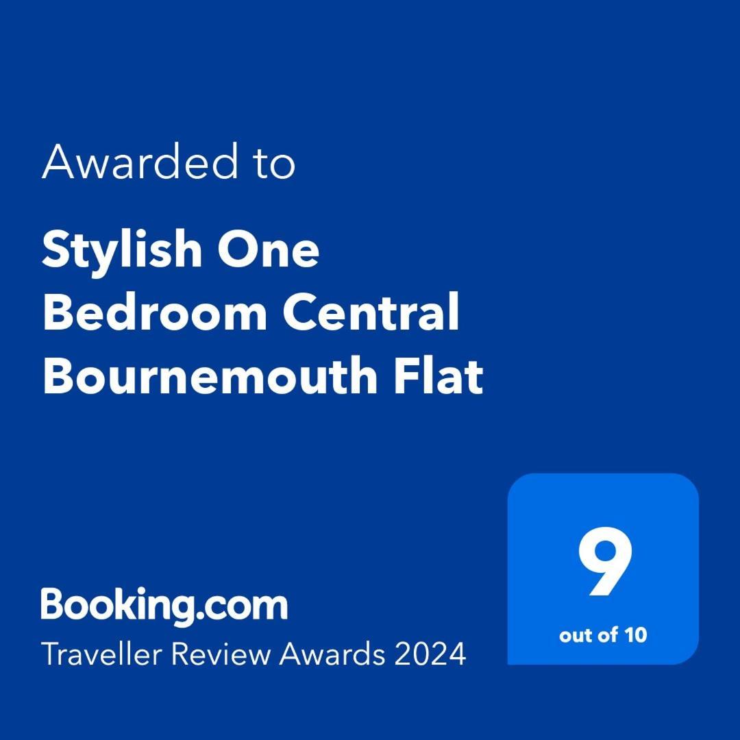 Stylish One Bedroom Central Bournemouth Flat Экстерьер фото